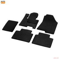 Текстильные коврики салона Business для Hyundai Tucson (2015-2020) графит № 5230301