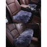 Комплект накидок (квадратов) из натурального меха, длинный ворс, 3 шт № KDKOMP022