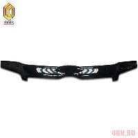 Дефлектор капота Classic черный для Toyota Corolla седан (2004-2007) № 2010010104429