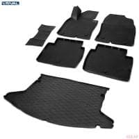 Комплект ковриков салона и багажника для Mazda CX-5 (2017-2025) № K13803004-5