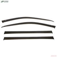 Дефлекторы боковых окон для Lada (ВАЗ) Largus (2012-2025) "Stilet" № ST004
