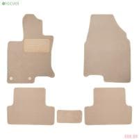 Коврики в салон Klever Premium для Nissan Qashqai (2007-2014) бежевые № KLEVER04363722112kh