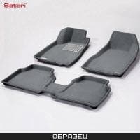 Коврики салона Satori Liner 3D Basic текстильные серые для Lexus LX470 (1998-2007) № SI 05-00150