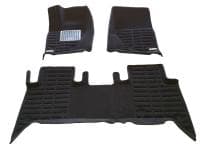 Коврики салона Pradar 3D текстильные для Land Rover Discovery 5 (2017-2025) № SI 19-00285