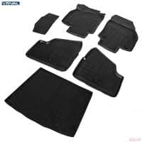 Комплект ковриков салона и багажника для Opel Astra H универсал (2004-2012) № K14202005-1