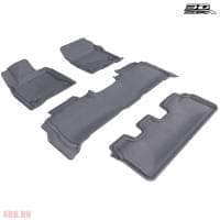 Коврики салона Sotra Liner 3D VIP серые для Toyota Land Cruiser 200 (2007-2011) 3 ряда № ST 73-00050