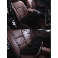 Комплект накидок (квадратов) из натурального меха, короткий ворс, 3 шт № 3KC001