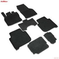 Коврики салона с высоким бортом для Skoda Kodiaq (2017-2024) № 88479