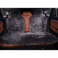 Накидка на заднее сиденье, (искусственный мех, длинный ворс) 1 шт № iHOU022