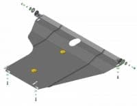 Защита двигателя и КПП для Geely Emgrand EC7 (2011-2016) № 64501