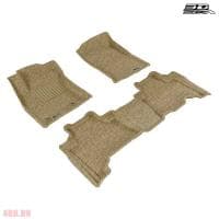 Коврики салона Sotra Liner 3D Lux бежевые для Toyota Land Cruiser Prado 150 (2012-2025) № ST 74-00576