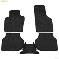 Коврики салона Rezkon EVA резиновые для Volkswagen Jetta (2011-2018) с черным кантом № 9035010201