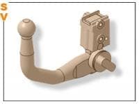 Фаркоп Aragon быстросъемный для Kia Rio хэтчбек 3дв., 5дв. (2011-2016) № E3003CV