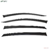 Дефлекторы окон Cobra для Kia K900 (2019-2022) с хромированным молдингом № K15719CR