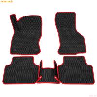Коврики салона EVA резиновые для Skoda Octavia A8 (2020-2025) с красным кантом № 9030010404