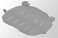 Защита двигателя для Ford Edge (2014-2023) № ZKTCC00003