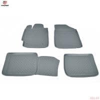 Коврики салона Norplast серые для Toyota Camry (2006-2011) № NPL-Po-88-09-G