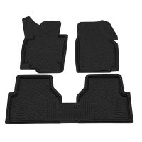 Коврики салона Rezkon резиновые для Volkswagen Tiguan (2007-2011) № 1035025100