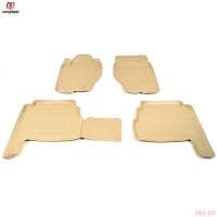 Коврики салона Norplast бежевые для Kia Sorento (2002-2009) № NPL-Po-43-65-B