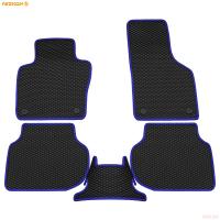 Коврики салона Rezkon EVA cоты резиновые для Volkswagen Jetta (2011-2018) с черным кантом № 9035010203