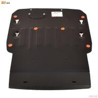 Защита радиатора и картера для BMW Х4 (G02) (2018-2025) № ALF3423