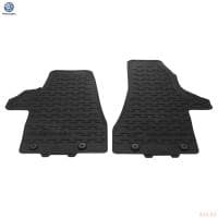 Коврики салона передние оригинальные для Volkswagen Transporter T6 (2015-2025) № 7H1061502C82V