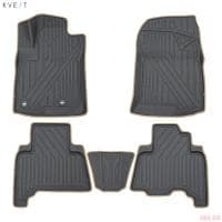Коврики в салон 3D Kvest для Toyota Land Cruiser 150 Prado (2013-2025) 5 шт. № KVESTTYT00002Kg2