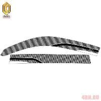 Дефлекторы окон CA Plastic серия "Art" графит для Toyota Land Cruiser 200 (2008-2012) № 2010031602737