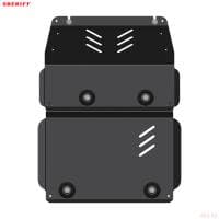 Защита картера для Jac T6 (2020-2025) № 28.4710