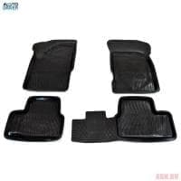 Коврики салона Avtodriver резиновые для Lada (ВАЗ) Калина (2013-2025) № ADRJET004