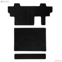 Коврики салона тектильные для Peugeot Traveller (2017-2025) 2-3 ряд сидений № DK00000022.01