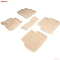 Коврики салона 3D текстильные для Mazda CX-5 (2017-2025) бежевые № 94318