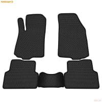 Коврики салона EVA резиновые для Chevrolet Cobalt (2012-2015) с черным кантом № 9012015101