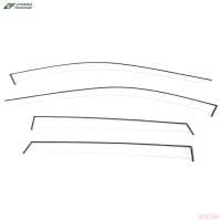 Дефлекторы боковых окон для Mazda CX-5 (2017-2025) широкие № MC24317