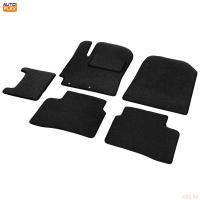 Текстильные коврики салона Business для Hyundai Solaris седан (2017-2022) № 5230105