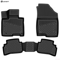 Коврики 3D салона для Hyundai Tucson (2021-2025) Европа, 3 шт. № ELEMENT3DAN0352210