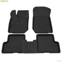 Коврики салона Rezkon резиновые для Renault Logan (2014-2018) № 1029015200