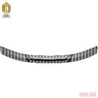 Дефлектор капота CA Plastic cерия "Art" белый для Renault Duster (2011-2015) № 2010011406843