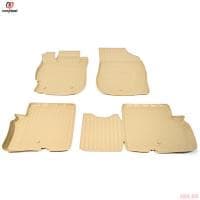 Коврики салона Norplast бежевые для Nissan Almera G11 (2013-2018) № NPA11-C61-020-B