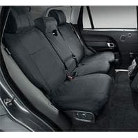 Чехлы на заднее сиденья водонепроницаемые (оригинальные), цвет Jet спинка 60/40 для Land Rover Range Rover (2014-2021) № VPLGS0155PVJ