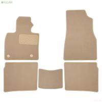 Коврики салона текстильные Premium для Hongqi HS5 (2019-2024) 5 шт. бежевые № KLEVER0411600622110kh