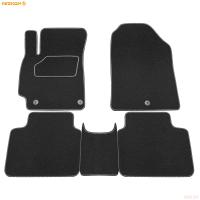 Коврики салона Rezkon текстильные для Hyundai Elantra (2016-2020) № 2520015400