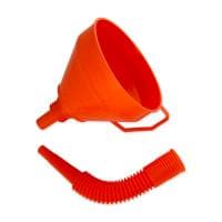 Воронка D 160 мм. L 400 мм. пластиковая с фильтром и гибким носиком