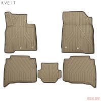 Коврики в салон 3D Kvest для Toyota Land Cruiser 200 (2015-2021) бежевые № KVESTTYT00001Kb1