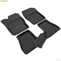Коврики салона Rezkon 3D Evaplast текстильные для Ford Focus 3 (2011-2018) № 4516010200