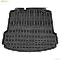 Коврик в багажник Rezkon для Volkswagen Polo (2020-2025) без карманов № 5035020250