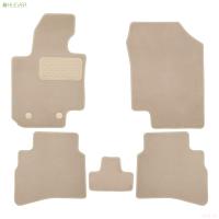 Коврики салона текстильные Premium для JAC JS4 (2022-2025) 5 шт. бежевые № KLEVER0412600222112kh
