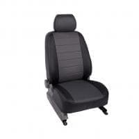 Чехлы "Alvi-Style" для SsangYong Kyron (2005-2015) черно-серые № AL-CH116