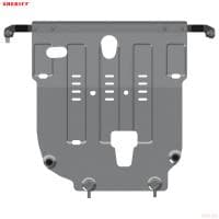 Защита двигателя и КПП для Kia Rio седан, хэтчбек (вкл. X-Line) (2017-2023) № 11.3323