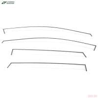 Дефлекторы окон прозрачные для Kia Rio хэтчбек 5дв. (2011-2016) № KC12911